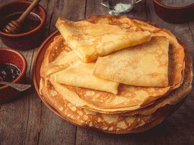 Crèpes parfumées au thé