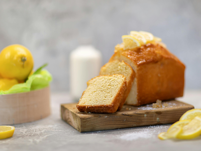 Cake au thé vert et au citron
